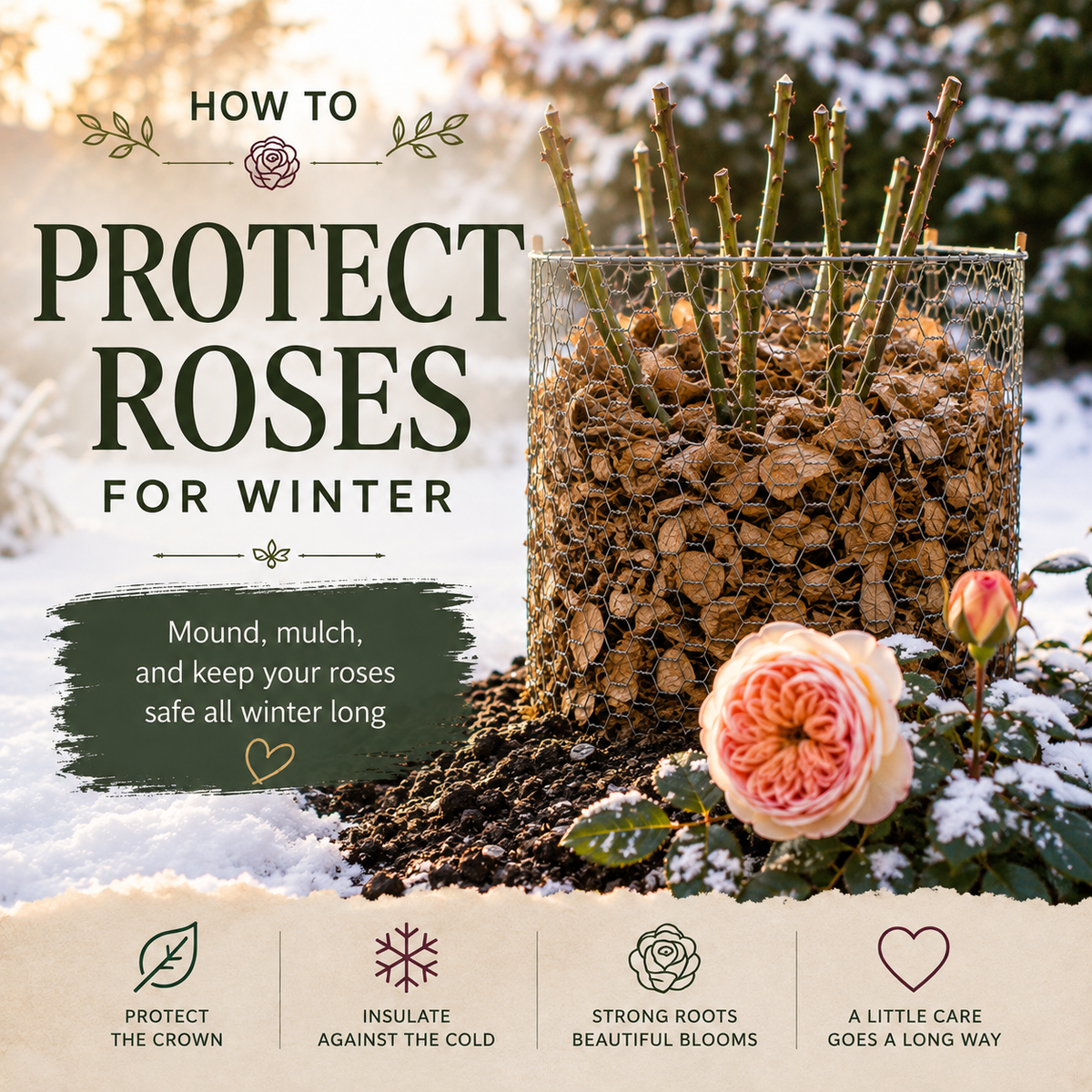 Winter Rose Care: 8 Steps Every Rose Gardener Should Know