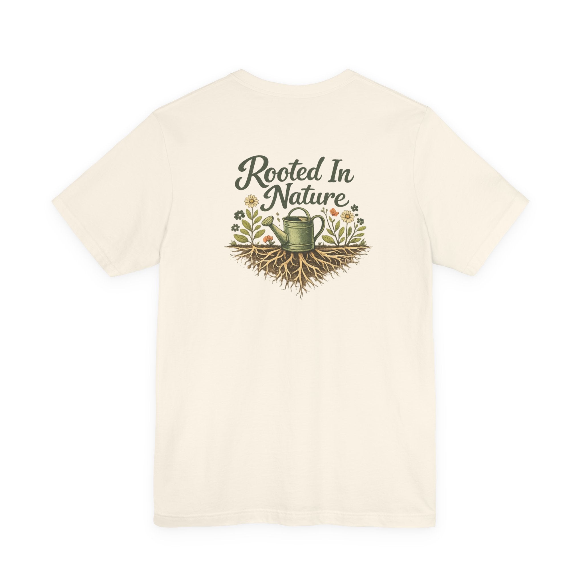 Rooted In Nature Garden Lovers Tee, Women's Softstyle Tee, Women’s Gardening Tee, Gardener Gift, Plant Lover T-Shirt, Garden Life Shirt