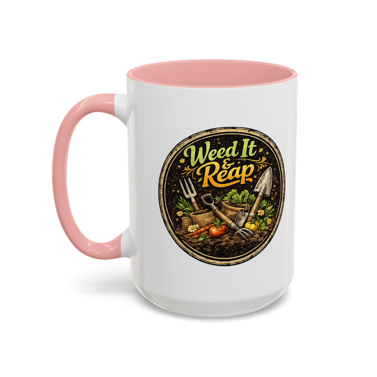 Weed It & Reap Gardening Coffee Mug — Garden Lover Coffee Mug, Gardener Gift, Plant Lover Cup, Gardening Mug