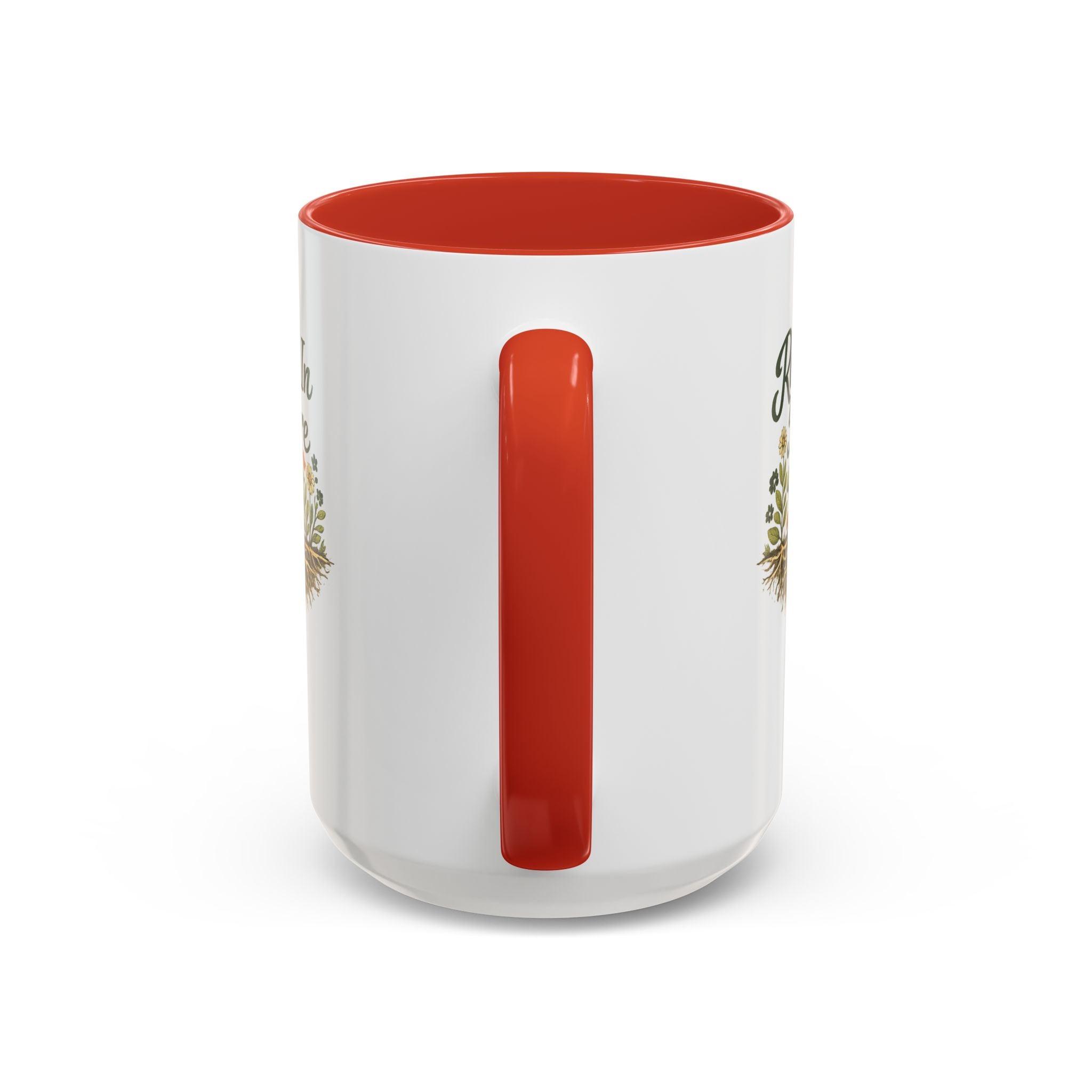 Rooted in Nature Coffee Mug, Garden Lover Coffee Mug, Gardener Gift, Plant Lover Cup, Gardening Mug