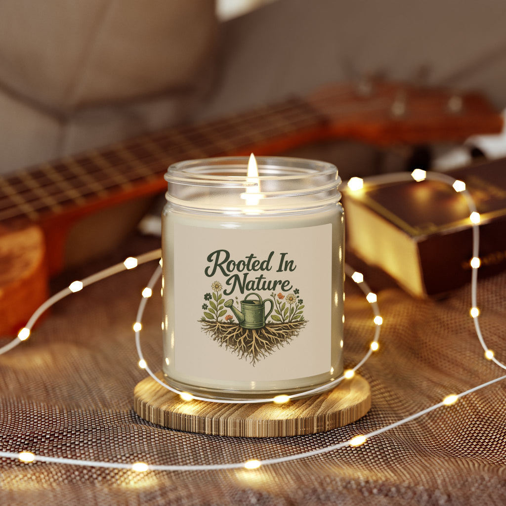 Rooted In Nature ~ Jar Candle  | Garden Lovers Candle | Scented Candle | Garden Inspired Gift | Nature Inspired Gift