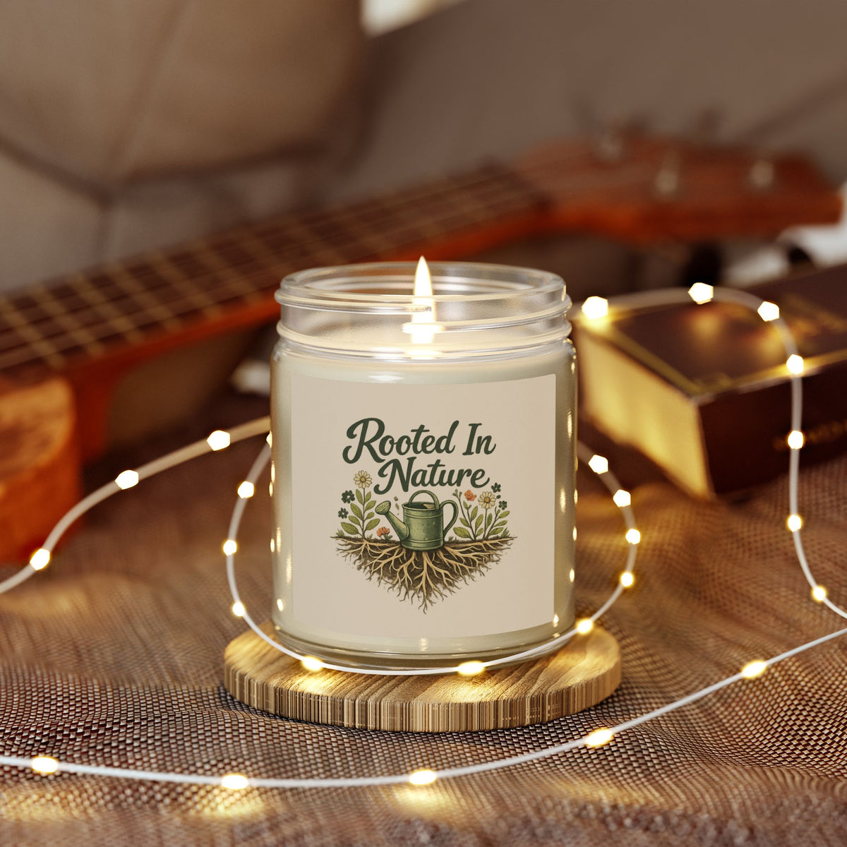 Rooted In Nature ~ Jar Candle  | Garden Lovers Candle | Scented Candle | Garden Inspired Gift | Nature Inspired Gift