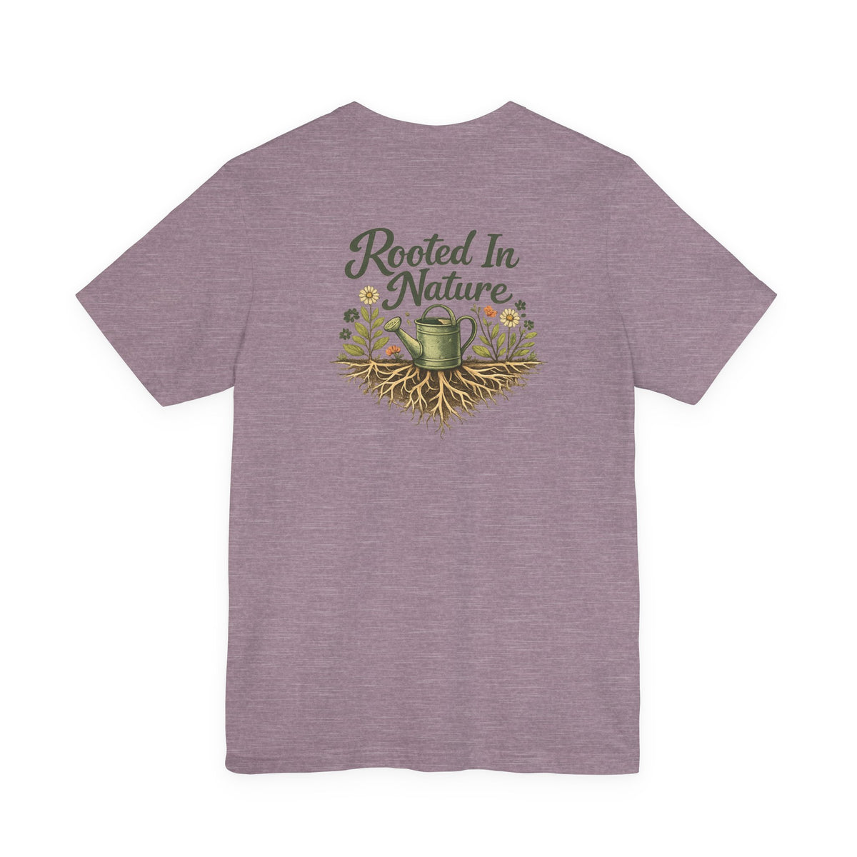 Rooted In Nature Garden Lovers Tee, Women's Softstyle Tee, Women’s Gardening Tee, Gardener Gift, Plant Lover T-Shirt, Garden Life Shirt