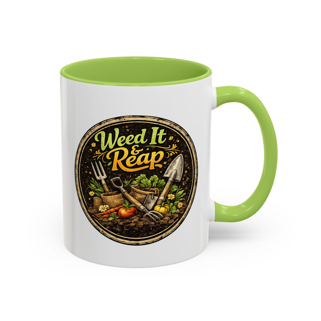 Weed It & Reap Gardening Coffee Mug — Garden Lover Coffee Mug, Gardener Gift, Plant Lover Cup, Gardening Mug