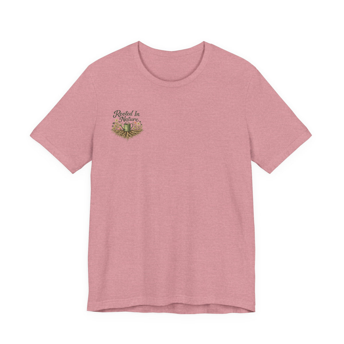 Rooted In Nature Garden Lovers Tee, Women's Softstyle Tee, Women’s Gardening Tee, Gardener Gift, Plant Lover T-Shirt, Garden Life Shirt