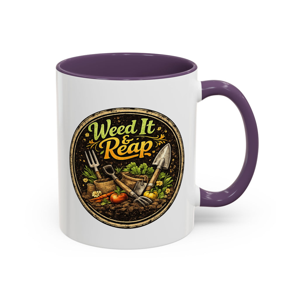 Weed It & Reap Gardening Coffee Mug — Garden Lover Coffee Mug, Gardener Gift, Plant Lover Cup, Gardening Mug