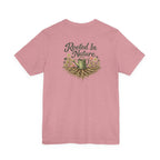 Rooted In Nature Garden Lovers Tee, Women's Softstyle Tee, Women’s Gardening Tee, Gardener Gift, Plant Lover T-Shirt, Garden Life Shirt