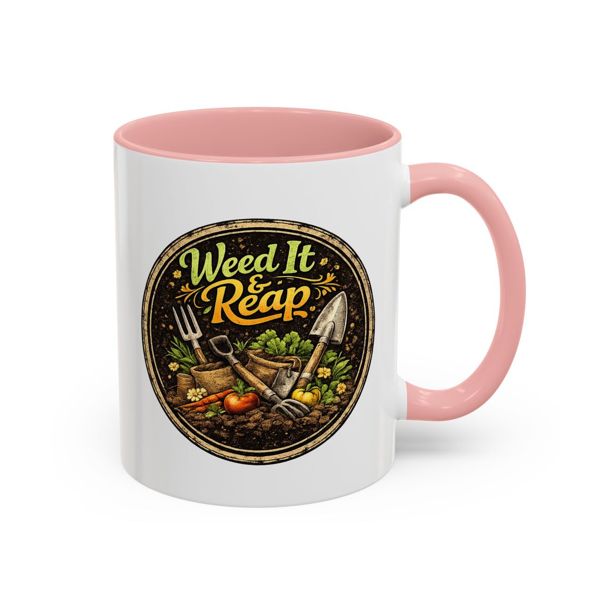 Weed It & Reap Gardening Coffee Mug — Garden Lover Coffee Mug, Gardener Gift, Plant Lover Cup, Gardening Mug