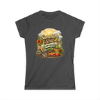 Sunshine, Soil & Serenity  Vintage Garden Lovers Tee, Women's Softstyle Tee, Women’s Gardening Tee, Gardener Gift, Plant Lover T-Shirt, Garden Life Shirt